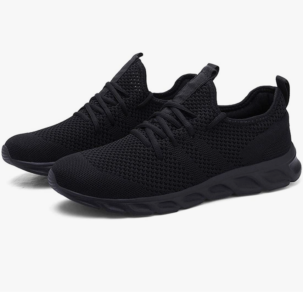 Women's Knit Lace-Up Running Sneakers
